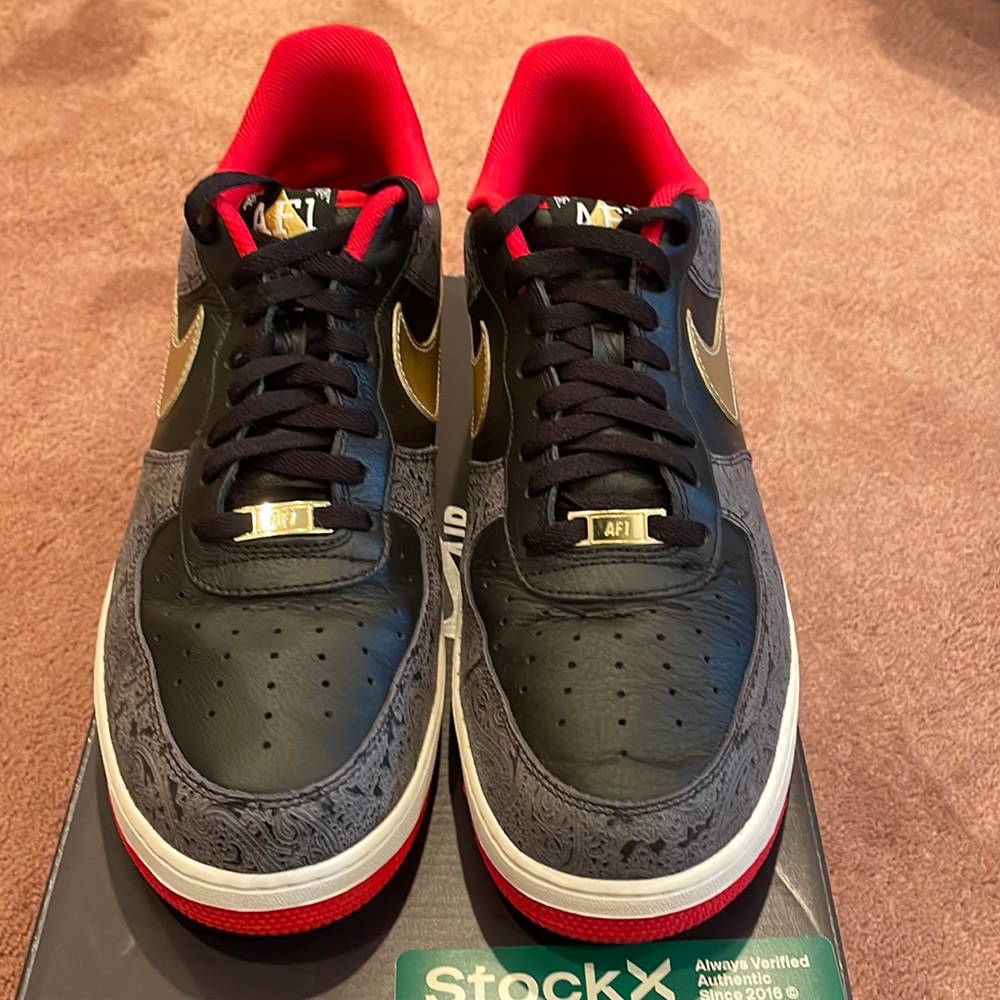 Nike AF1 07LX Mens sz 13 limited edition king &queen spade shoes poker DJ5184001